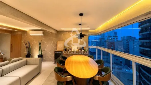 Apartamento com 3 Quartos à venda, 132m² no Ponta da Praia, Santos
