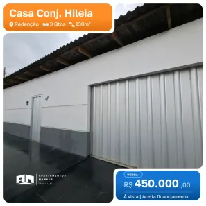 Casa com 3 Quartos à venda, 130m² no Redenção, Manaus