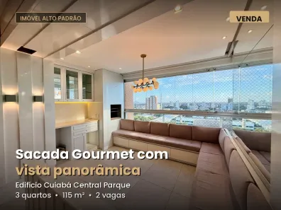 Apartamento com 3 Quartos à venda, 115m² no Centro-Norte, Cuiabá