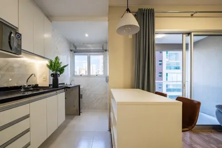 Apartamento com 1 Quarto à venda, 35m² no Cidade Monções, São Paulo