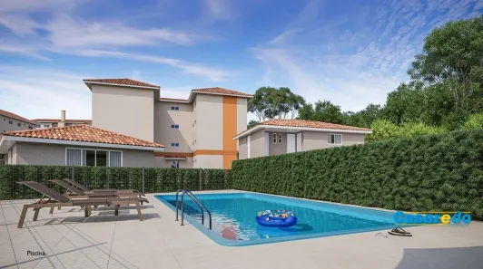 Apartamento com 2 Quartos à venda, 42m² no Santa Terezinha, Fazenda Rio Grande