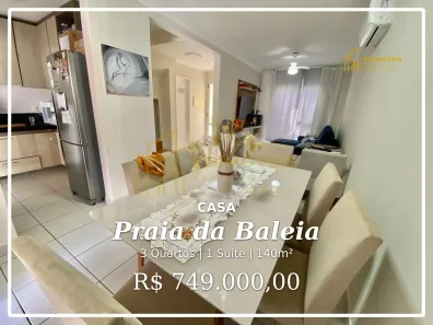 Casa com 3 Quartos à venda, 140m² no Praia da Baleia, Serra