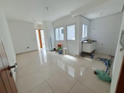 Apartamento com 2 Quartos para alugar, 40m² no Vila Homero Thon, Santo André