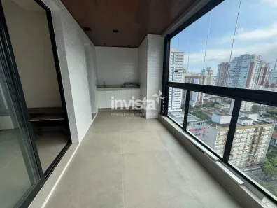 Apartamento com 1 Quarto para alugar, 54m² no Boqueirão, Santos