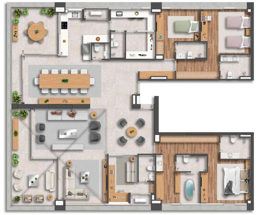 155 JERONIMO - APARTAMENTOS no Jardim Europa, São Paulo