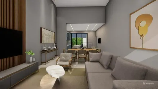 Casa de Condomínio com 3 Quartos à venda, 160m² no Real Sul, Ribeirão Preto
