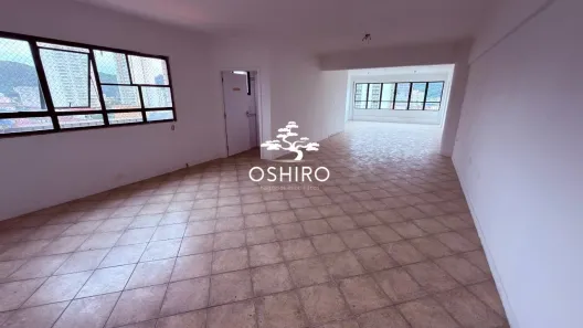 Sala Comercial para alugar, 136m² no Encruzilhada, Santos