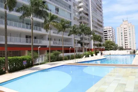 Apartamento com 3 Quartos para alugar, 118m² no Vila Alzira, Guarujá