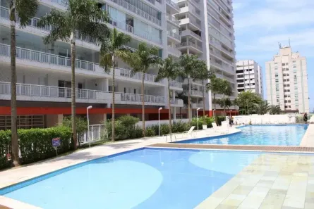 Apartamento com 3 Quartos para alugar, 120m² no Vila Alzira, Guarujá