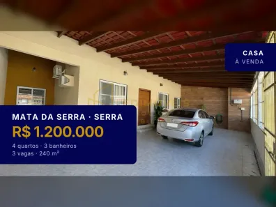 Casa com 4 Quartos à venda, 240m² no Mata da Serra, Serra