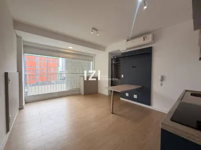 Apartamento com 1 Quarto para alugar, 27m² no Brooklin Paulista, São Paulo