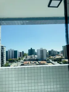 Apartamento com 2 Quartos para alugar, 75m² no Cabo Branco, João Pessoa