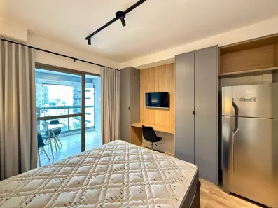 Apartamento com 1 Quarto para alugar, 30m² no Jardim das Acácias, São Paulo