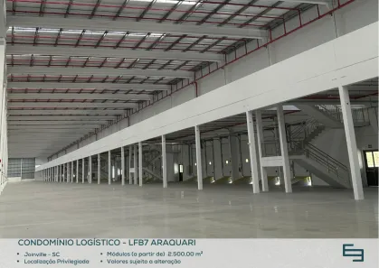 Galpão/Depósito/Armazém para alugar, 5187m² no Centro, Araquari