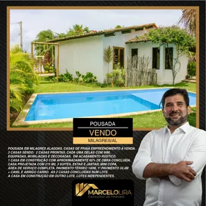 Casa com 3 Quartos à venda, 395m² no , São Miguel dos Milagres