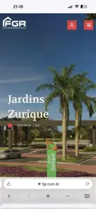 Lote/Terreno à venda, 447m² no Jardins Zurique, Goiânia