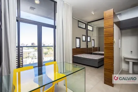 Apartamento com 1 Quarto para alugar, 35m² no Centro, Curitiba