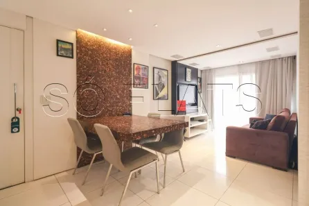 Apartamento com 1 Quarto para alugar, 44m² no Cerqueira César, São Paulo