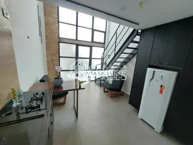 Apartamento com 1 Quarto para alugar, 48m² no Mirandópolis, São Paulo