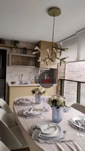 Apartamento com 3 Quartos à venda, 119m² no Vila Assunção, Santo André