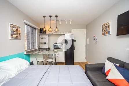 Apartamento com 1 Quarto à venda, 19m² no Centro, Curitiba