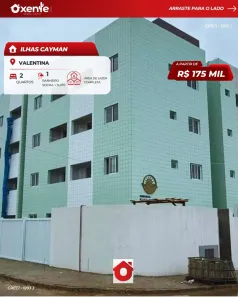 Apartamento com 2 Quartos à venda, 55m² no Valentina de Figueiredo, João Pessoa