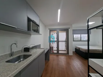 Apartamento com 1 Quarto para alugar, 26m² no Moema, São Paulo