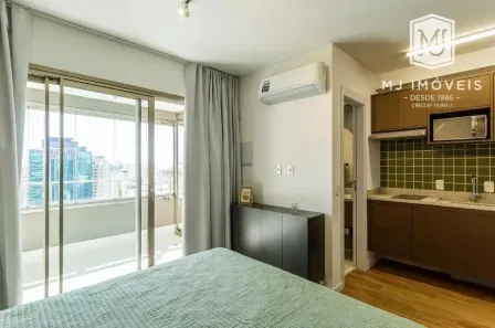 Apartamento com 1 Quarto para alugar, 30m² no Moema, São Paulo