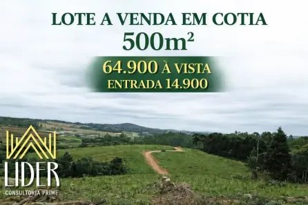 Lote/Terreno à venda, 500m² no das Pedras, Cotia