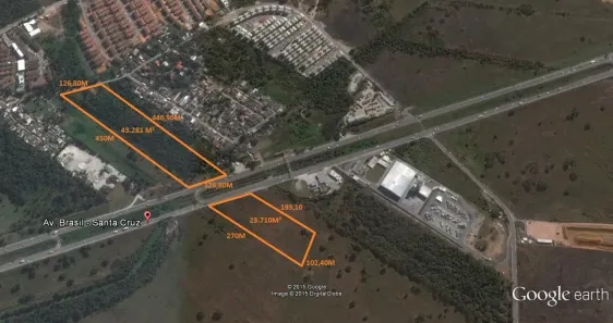 Lote/Terreno à venda, 23710m² no Santa Cruz, Rio de Janeiro