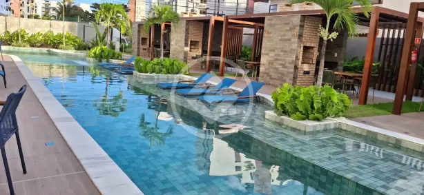 Apartamento com 2 Quartos à venda, 57m² no Ponta de Campina, Cabedelo