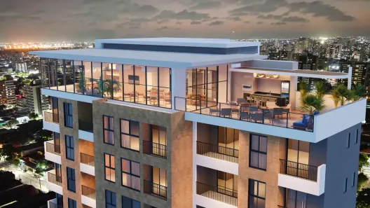 Apartamento com 1 Quarto à venda, 37m² no Dionisio Torres, Fortaleza
