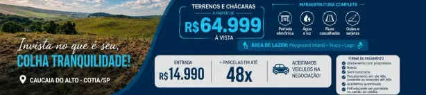 Lote/Terreno à venda, 500m² no Centro (Caucaia do Alto), Cotia