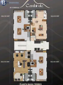 Sala Comercial à venda, 34m² no Nova Palhoça, Palhoça