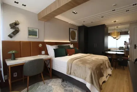 Kitnet com 1 Quarto à venda, 29m² no Moema, São Paulo