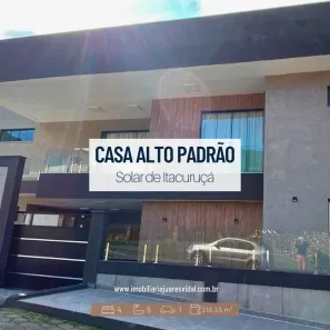 Casa de Condomínio com 4 Quartos à venda, 216m² no Itacurussá, Mangaratiba