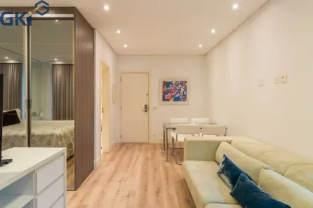 Apartamento com 1 Quarto à venda, 48m² no Vila Nova Conceição, São Paulo