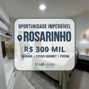Apartamento com 1 Quarto à venda, 27m² no Rosarinho, Recife