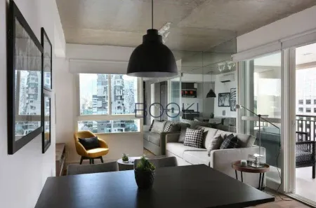 Apartamento com 1 Quarto à venda, 62m² no Cidade Monções, São Paulo