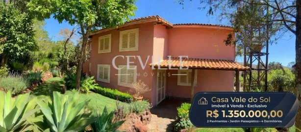 Casa com 3 Quartos à venda, 1000m² no Vale do Sol, Nova Lima