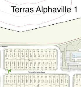 Lote/Terreno à venda, 334m² no Bairro Cidade Alpha, Eusébio