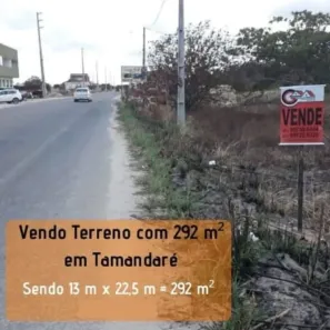 Lote/Terreno à venda, 292m² no Tamandaré, Tamandaré