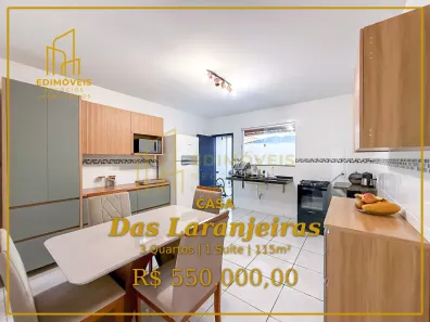 Casa com 3 Quartos à venda, 115m² no das Laranjeiras, Serra