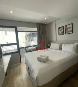 Apartamento com 1 Quarto para alugar, 25m² no Consolação, São Paulo