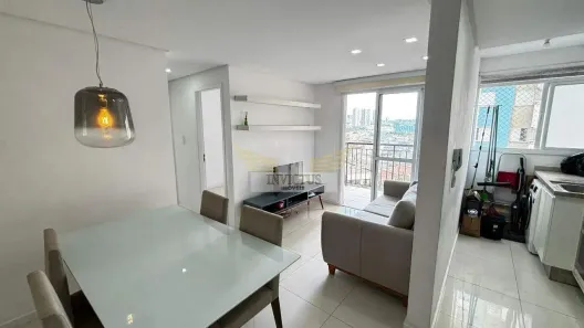 Apartamento com 2 Quartos para alugar, 50m² no Vila Valparaíso, Santo André