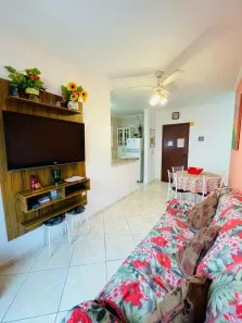 Apartamento com 3 Quartos para alugar, 78m² no Mirim, Praia Grande