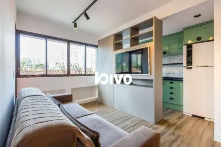 Apartamento com 1 Quarto para alugar, 45m² no Mirandópolis, São Paulo