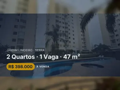 Apartamento com 2 Quartos à venda, 47m² no Jardim Limoeiro, Serra