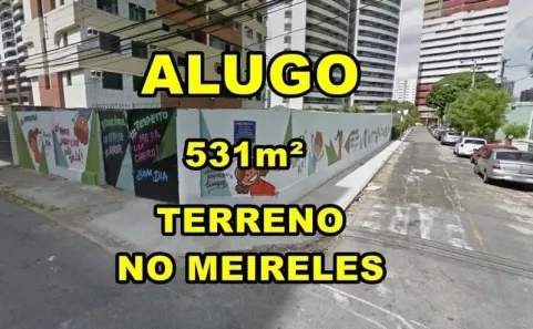 Lote/Terreno para alugar, 531m² no Aldeota, Fortaleza