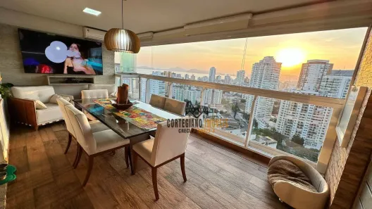 Apartamento com 3 Quartos à venda, 132m² no Ponta da Praia, Santos